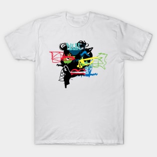 Primitivism art style T-Shirt